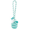 Jollypaw Loptička na šnúrke Fresh Aroma prírodná guma priemer 7 cm, 24 cm