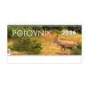 Stolový poľovnícky kalendár 2026