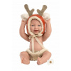 Bábika Llorens 63202 New Born chlapček - realistická bábika s celovinylovým telom - 31 cm (8426265632022)