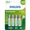 Nabíjacie batérie Philips R6B4B260 4 ks v balení (R6B4B260/10)