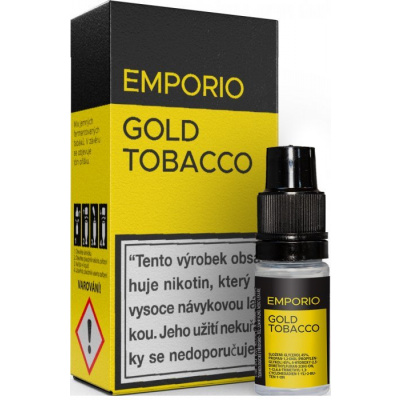 e-liquid 10ml EMPORIO Gold Tobacco - 3mg 3mg 3mg
