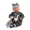 Llorens 74107 NEW BORN - realistická bábika bábätko so zvukmi a mäkkým látkovým telom - 42