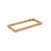 Hobis Sokel ku skriniam Strong, 80x5x36 cm, dub
