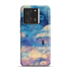 Odolný obal Mobiwear Elite Pro - Xiaomi 13T / 13T Pro - ER09E Dívka na houpačce v oblacích (Odolné pouzdro, obal kryt Mobiwear Elite Pro - maximální ochrana mobilu, zesílené hrany, přesné výřezy, poho