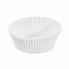 Wimex Cukrárenský košíček (PAP) biely Ø60 x 27 mm
