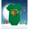 Detské body Grinch hohoho (Vianočné trička, tričko s potlačou, pre rodinu, pre páry, vianoce)