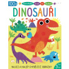 Samolepky krok za krokem Dinosauři