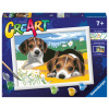 Ravensburger CreArt Jack Russell šteniatka