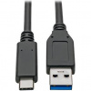 PremiumCord kabel USB-C - USB 3.0 A (USB 3.1 generation 2, 3A, 10Gbit/s) 0,5m ku31ck05bk