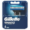 Gillette Mach3 Turbo čepielky 4ks
