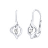 Stříbrné náušnice se Swarovski Zirconia SILVEGO35008W