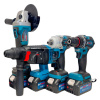 Hitman Akumulátorový náradiový set 62V – 4 v 1 HT-BACD-2458KR