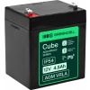 GREEN CELL Batéria AGM VRLA 12V | 4,5Ah | pre hračky, pokladne, UPS a iné