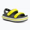 Dětské sandály Crocs Crocband Cruiser Toddler slate grey/acidity