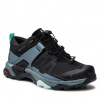 SALOMON Dámske turistické topánky X ULTRA 4 GTX W black/stormy weather/opal blue- black and blue Veľkosť EU: 38