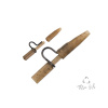Zfish Závesky Heavy Duty Clip & Tail Rubber 6 ks