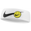 Páska Nike Dri-Fit Fury Headband 3.0 Printed - Biely