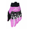 Rukavice STELLA FULL BORE V2, ALPINESTARS, dámské (bílá/růžová fluo/černá) 2026 M