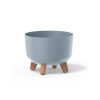 PROSPERPLAST Kvetináč GRACIA STANDARD světle šedý 23,5cm