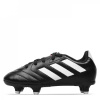 adidas Goletto VIII Soft Ground Football Boots Kids Black/White 1 (33)
