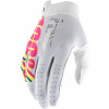 Rukavice 100% I-TRACK System white/pink