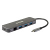 D-Link DUB-2334 USB-C Hub with Gigabit Ethernet and 3x USB3.0
