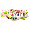 Woody Railway s mostom a zastávkou, 90 dielov - bez obalu