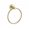 Kúpeľňový vešiak Ring 6610 Modern Brush Gold