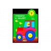 Vybarvi a nalep! Traktor