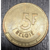 Belgicko 5 Franc 1986 260