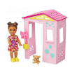 Mattel FXG97 Barbie príbeh z denníku pestúnky Dievčatko s domčekom