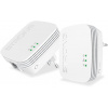 POŠKOZENÝ OBAL - STRONG sada 2 adaptérů Powerline 600 DUO MINI/ 600 Mbit/s/ 1x LAN/ bílý