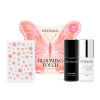 Neonail Blooming touch súprava: báza na zdobenie nechtov Rosy Blush, 1 ks + top na nechty Twinkle Twist, 1 ks