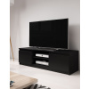 Bratex TV stolík Dingo, čierny, 120 cm