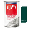 Chemolak Chemopur E U2081 5765 tmavozelená - Vrchná polyuretánová farba na kov, betón, drevo 0,8l
