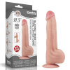 LoveToy King Sized Sliding Skin Dual Layer Dong 11.5