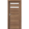 PORTA Doors SET Rámové dvere VERTE HOME D.2 so sklom, fólia Dub kalifornia + zárubeň PD-VER-D2_DUBKALI
