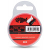 Spomb Ujímaný Šokový Vlasec Tapered Braided Leaders 3x10 m 50-20 lb - Červený