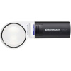 Eschenbach 15115 ručná lupa s LED osvetlením, Zväčšenie: 5 x, Veľkosť objektívu: (Ø) 58 mm; 15115