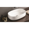 Artceram COGNAC 55 Umývadlo na plochu, priemer 55x35 cm, biele COL003