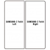 Hydrogel - vnútorná ochranná fólia - Samsung Galaxy Z Fold 4 (rozdelená pravá a ľavá)