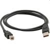Kábel C-TECH USB 2.0 typ A-B cca 3m čierny