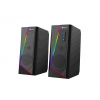 C-TECH reproduktory SPK-17, 2.0, RGB, černá SPK-17
