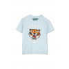 Detské bavlnené tričko Kenzo Kids s potlačou, K60977 K60977.86.102 modrá 94