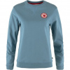 Fjällräven 1960 Logo Badge Sweater W, Veľkosť XL, Farba DAWN BLUE