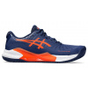 Asics Gel-Challenger 14 Clay - blue expanse/koi - Modrý, Oranžový