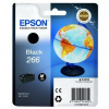 Epson originál ink C13T26614010, 266, black, 5,8ml (Black atrament 266 Glóbus)
