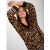 Dámske šaty RP-TU-8189-3.66 RUE PARIS Farba: Béžová, Veľkosť: S/M