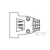 TE Connectivity TE AMP AMPLIMITE RFI/EMI Shielded Hardware 5745919-3 1 ks Bag; 5745919-3