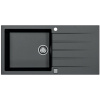 Alveus CADIT 50 kuchynský granitový drez so sifónom 100x50 - G- 91 Black 1140598